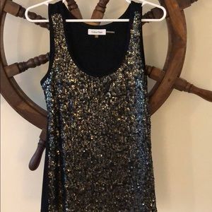 Calvin Klein Sequin Top!